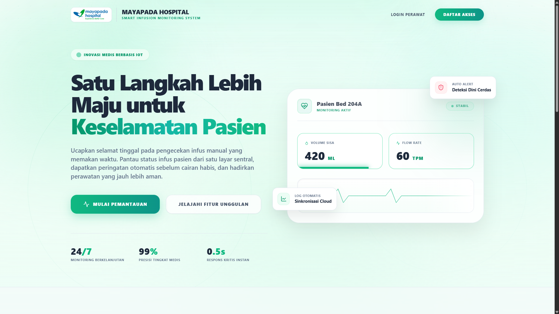 Smart Infusion Monitoring System (SIMS) - Muhammad Arga Pradana